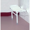 Elgin Wall Mounted Shower Seat with support legs