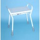 Carlton Shower Stool - Metal Top