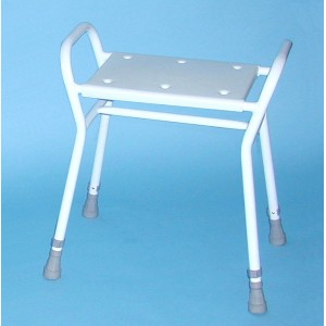 Carlton Shower Stool - Plastic Top